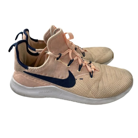 Nike Women's Free TR 8 Crimson Tint/Light Peach/Navy Cross Training Shoes Sz 6.5 - Picture 1 of 6